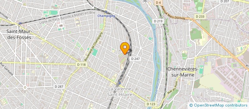 localisation de l'entreprise TMPS CONSULTING à SAINT-MAUR-DES-FOSSES