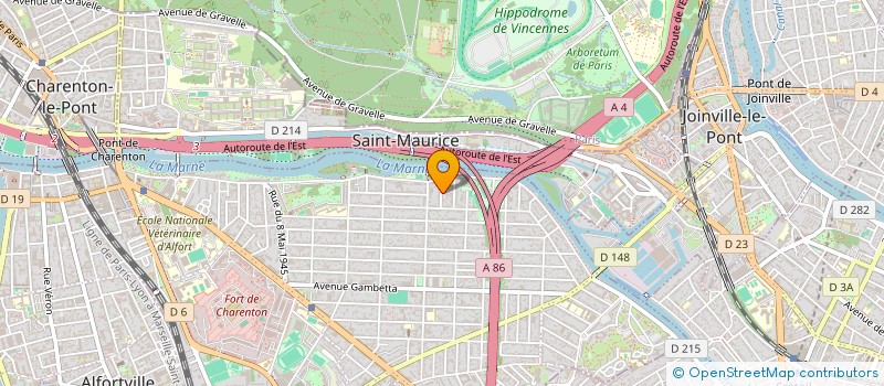 localisation de l'entreprise TMR à MAISONS-ALFORT