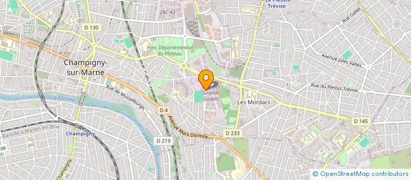 localisation de l'entreprise TMR à CHAMPIGNY-SUR-MARNE