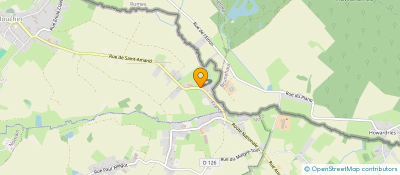 localisation de l'entreprise TMR  MOUCHIN