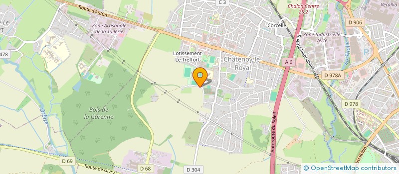 localisation de l'entreprise TMR HOLDING  CHATENOY-LE-ROYAL