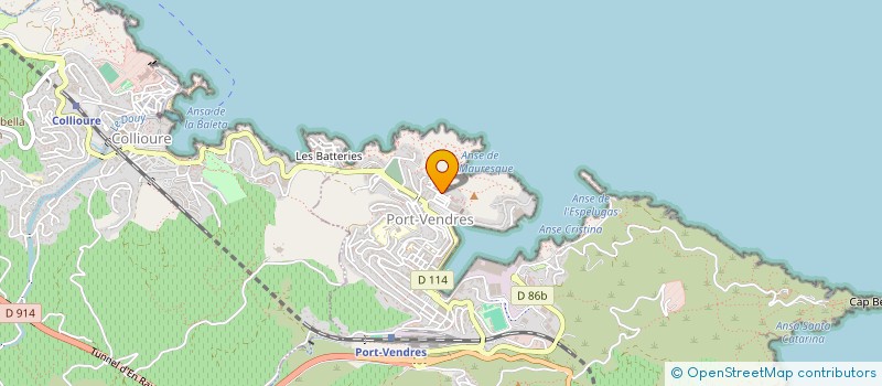 localisation de l'entreprise TMR SARL à PORT-VENDRES