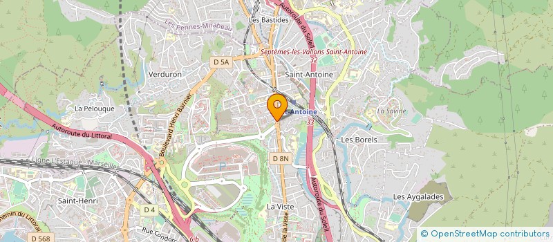 localisation de l'entreprise TMR13 à MARSEILLE