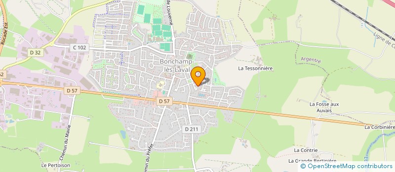 localisation de l'entreprise TMS à BONCHAMP-LES-LAVAL