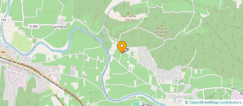localisation de l'entreprise TMS à ORSAN