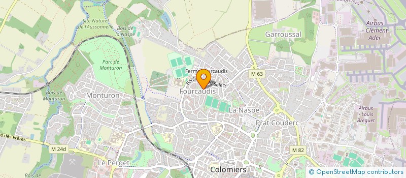localisation de l'entreprise TMS  COLOMIERS
