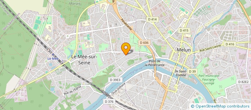 localisation de l'entreprise TMS  LE MEE-SUR-SEINE