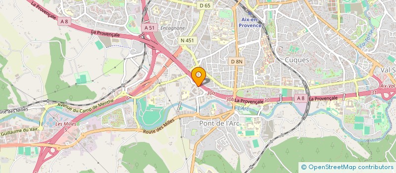 localisation de l'entreprise TMS  AIX-EN-PROVENCE