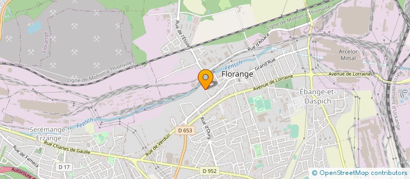 localisation de l'entreprise TMS à FLORANGE