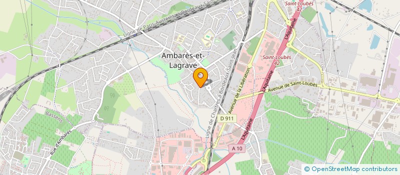 localisation de l'entreprise TMS à AMBARES-ET-LAGRAVE