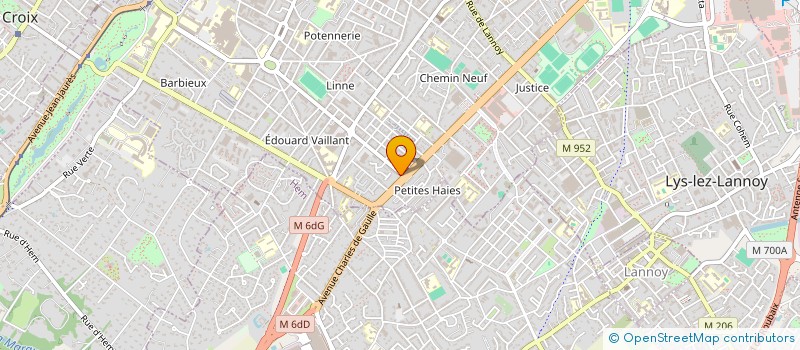 localisation de l'entreprise TMS à ROUBAIX