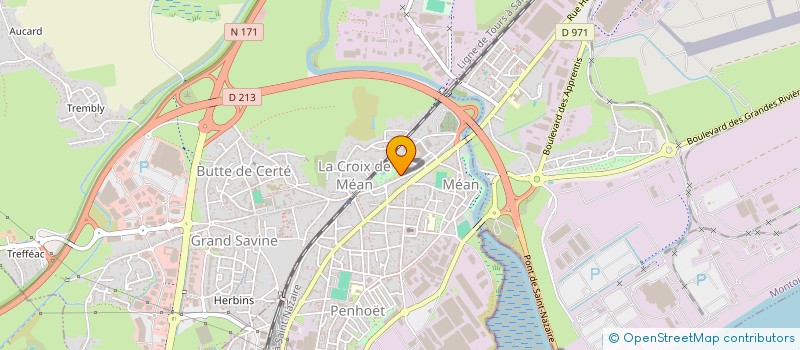 localisation de l'entreprise TMS  SAINT-NAZAIRE