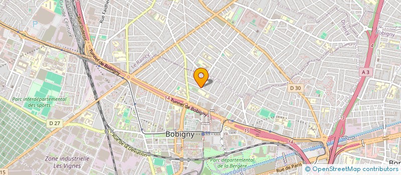 localisation de l'entreprise TMS ALIMENTATION à BOBIGNY