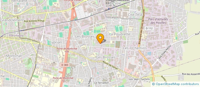 localisation de l'entreprise TMS CONSTRUCTION RENOVATION  VILLEURBANNE