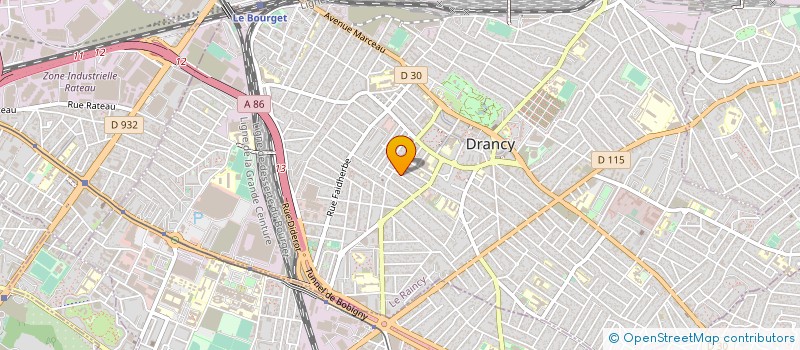 localisation de l'entreprise TMS COURSES à DRANCY
