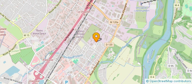 localisation de l'entreprise TMS EDIT  PORTET-SUR-GARONNE