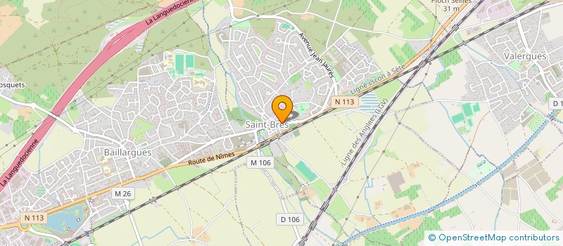 localisation de l'entreprise TMS JACQUES PONS  SAINT-BRES