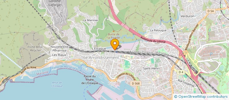 localisation de l'entreprise TMS LOGISTIQUE à MARSEILLE