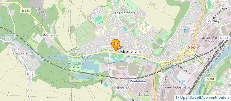 localisation de l'entreprise TMS-MANUTENTION à MONTATAIRE