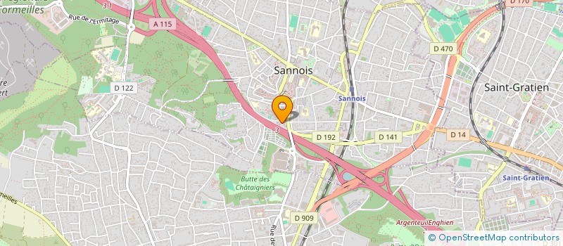 localisation de l'entreprise TMS MULTISERVICES  SANNOIS