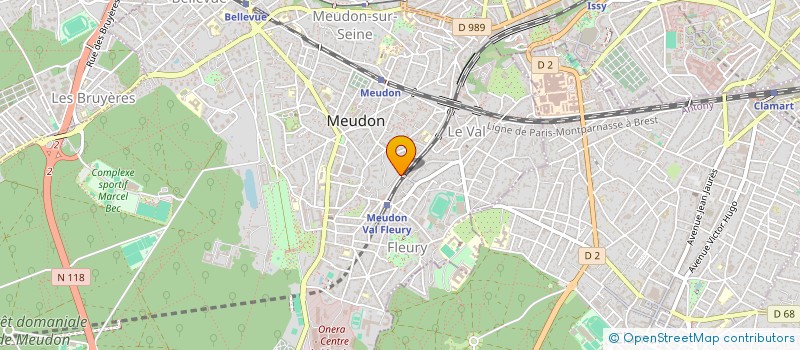 localisation de l'entreprise TMS PRODUCTIONS à MEUDON