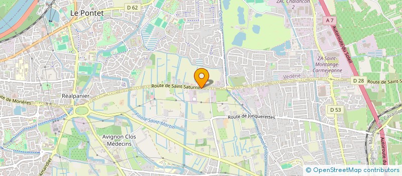 localisation de l'entreprise TMS PROVENCE  AVIGNON