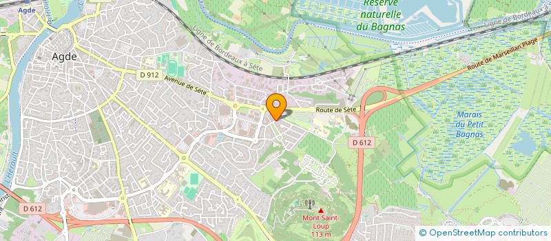 localisation de l'entreprise TMS RENOVA  AGDE