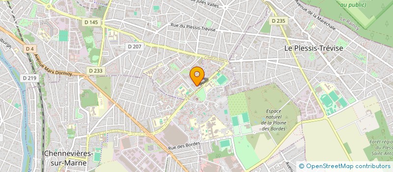 localisation de l'entreprise TMS SAS à CHAMPIGNY-SUR-MARNE