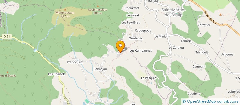 localisation de l'entreprise TMS SIGNALISATION à SERRES-SUR-ARGET