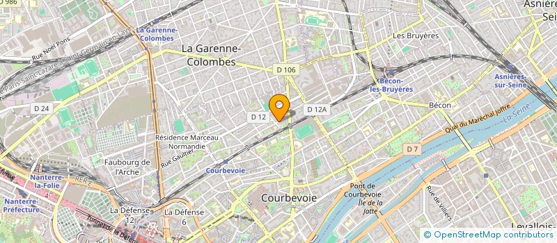 localisation de l'entreprise TMS SOLUTIONS à COURBEVOIE