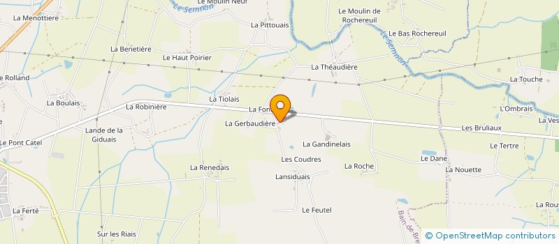 localisation de l'entreprise TMS TECHNOLOGIE ET MATERIAUX DE SYNTHESE à BAIN-DE-BRETAGNE