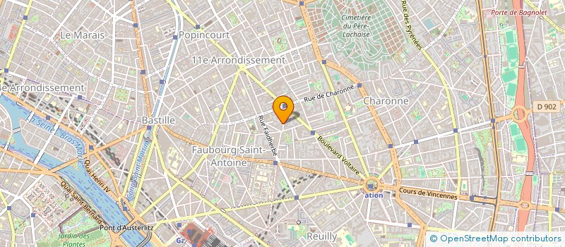 localisation de l'entreprise TMS TELEVISION  PARIS