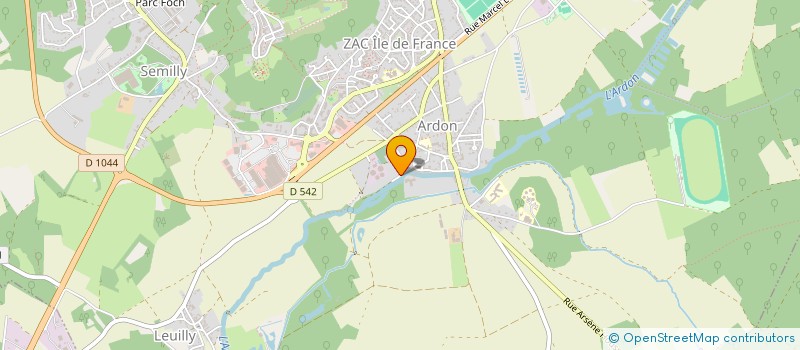 localisation de l'entreprise TMS TRANSPORTS à LAON