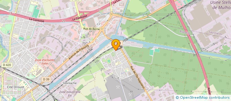 localisation de l'entreprise TMS TRANSPORTS MULTI SERVICES  RIXHEIM