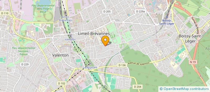 localisation de l'entreprise TMSPA RENOV  LIMEIL BREVANNES