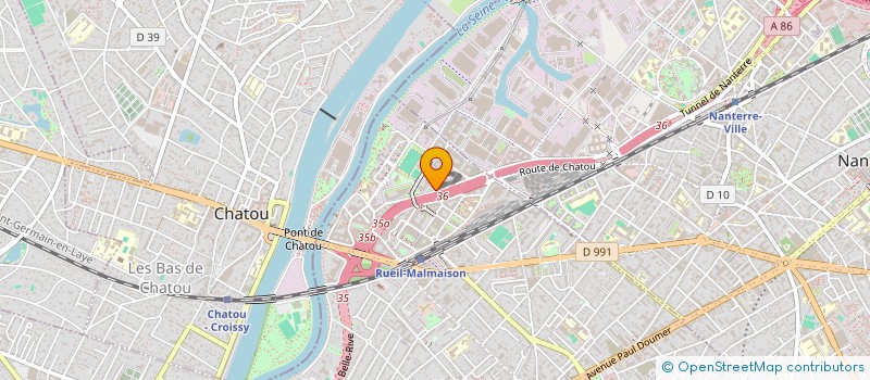 localisation de l'entreprise TMSS HOLDING à COURBEVOIE