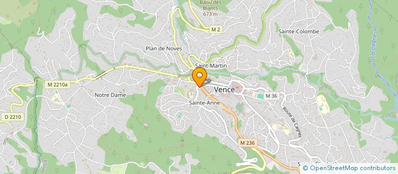 localisation de l'entreprise TMT  VENCE