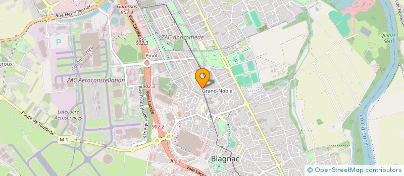 localisation de l'entreprise TMT CONNEXION à BLAGNAC