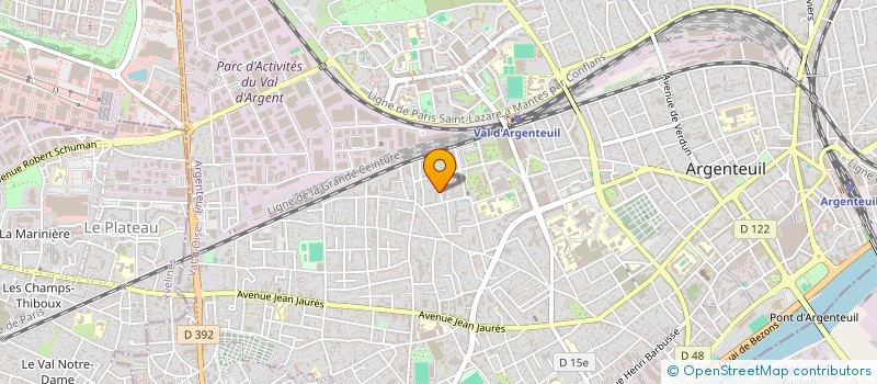 localisation de l'entreprise TMT DEMENAGEMENT  ARGENTEUIL