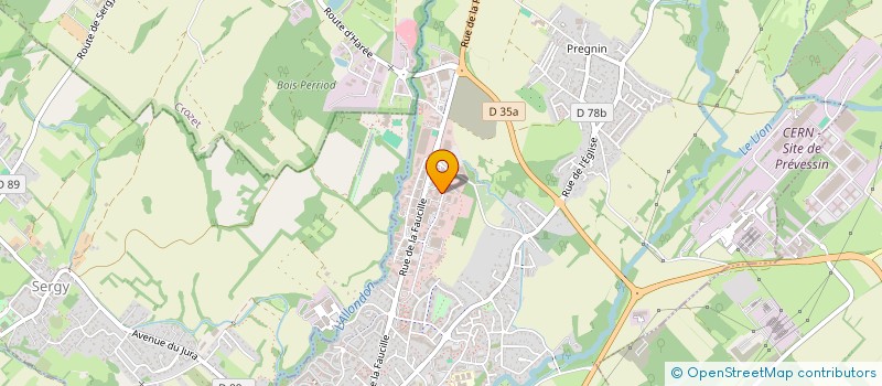 localisation de l'entreprise TMT ENERGIES NOUVELLES à SAINT-GENIS-POUILLY
