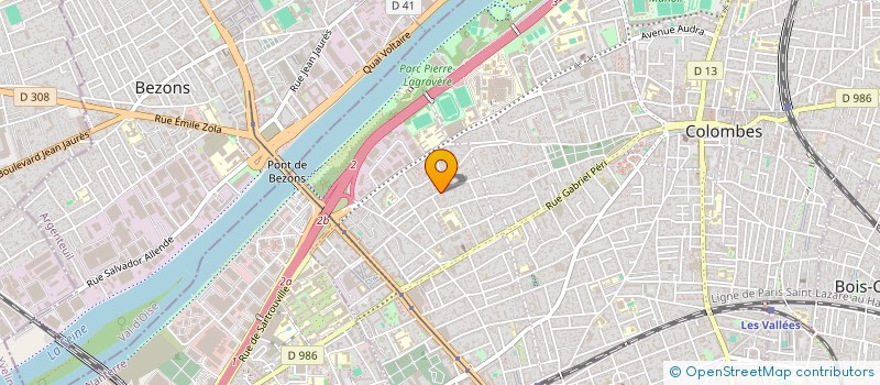 localisation de l'entreprise TMT INDUSTRIES à COLOMBES