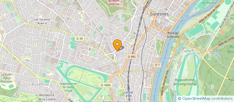 localisation de l'entreprise TMT-MANAGEMENT à SURESNES