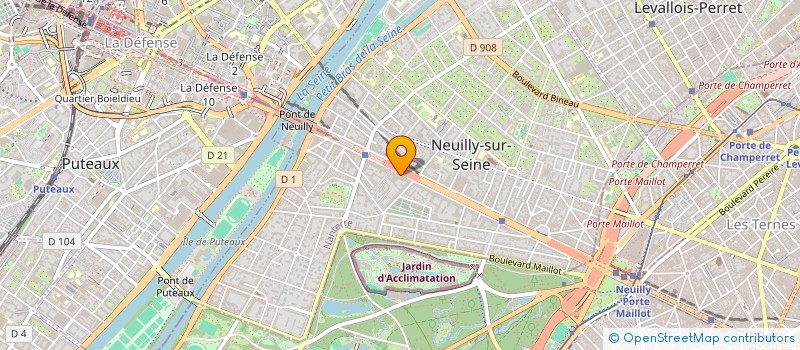 localisation de l'entreprise TMT SARL à NEUILLY-SUR-SEINE
