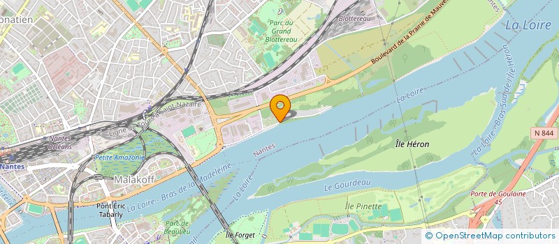 localisation de l'entreprise TMT (TMT) à NANTES