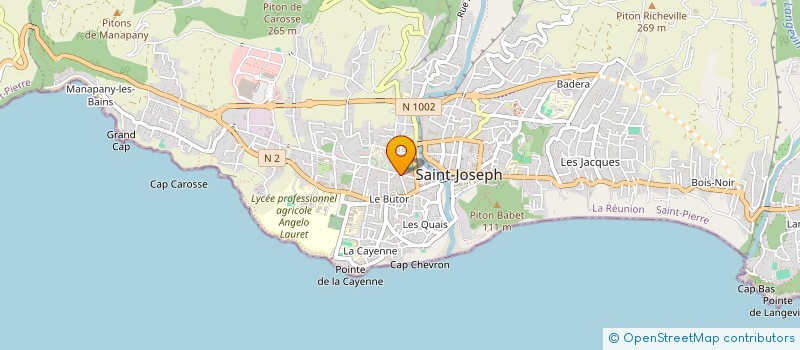 localisation de l'entreprise TMTAM  SAINT-JOSEPH