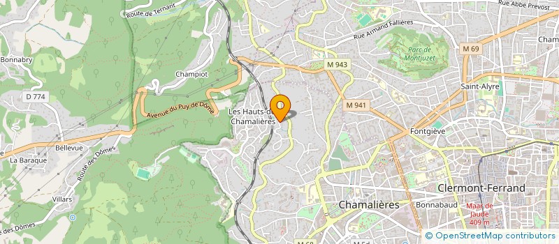 localisation de l'entreprise TMTF PARTNERS  CHAMALIERES