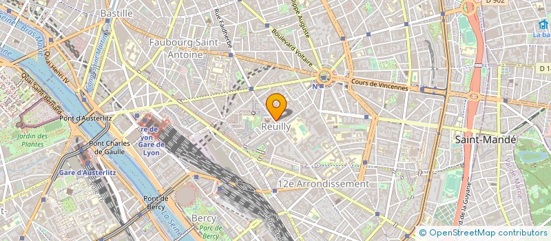localisation de l'entreprise TMTM à PARIS