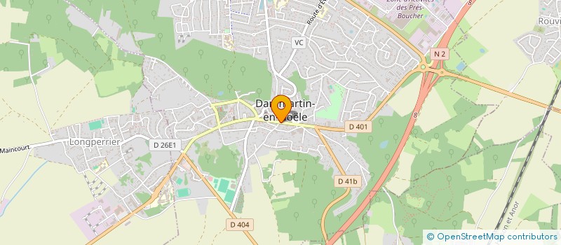 localisation de l'entreprise TMUADO NT à DAMMARTIN-EN-GOELE