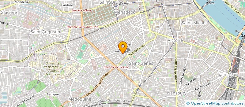 localisation de l'entreprise TMV AVOCATS  BORDEAUX