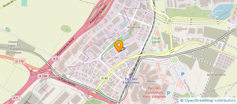 localisation de l'entreprise TMV CONSTRUCTION  SAINT-LEU-LA-FORET